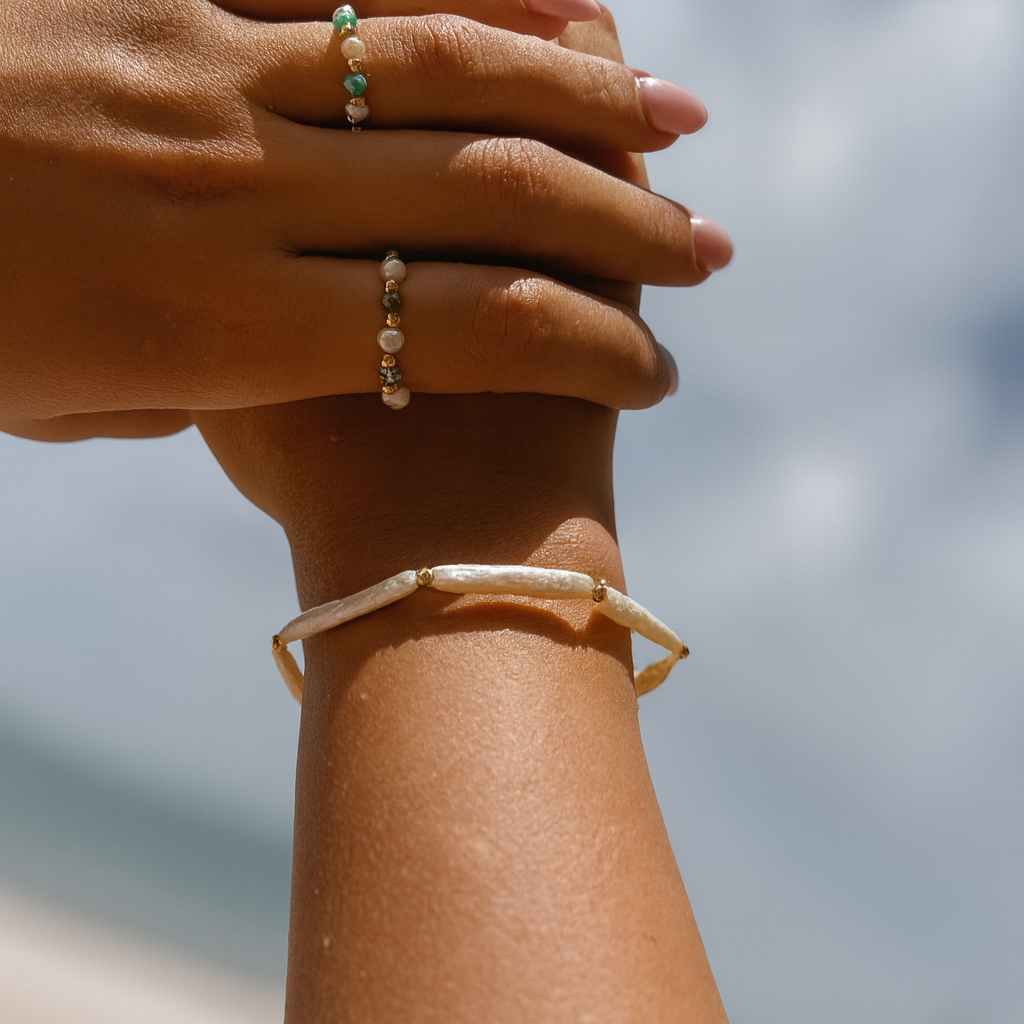 Pearl Line Bracelet