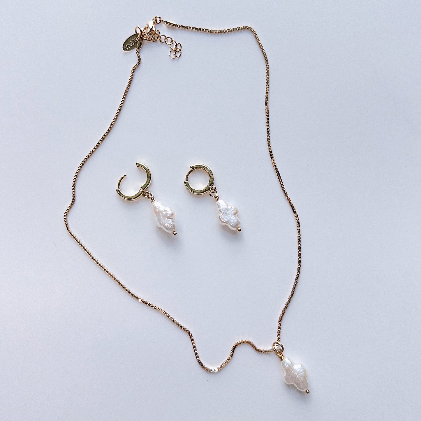 Pearl Cross Necklace