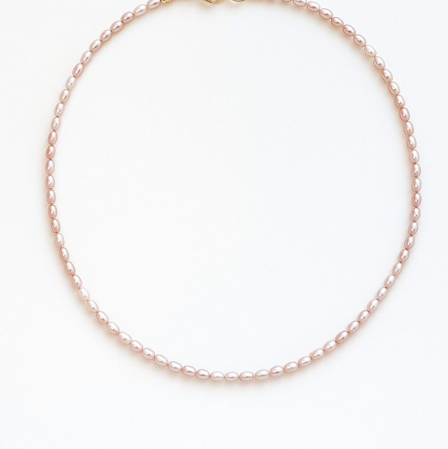 Rose pearl Necklace