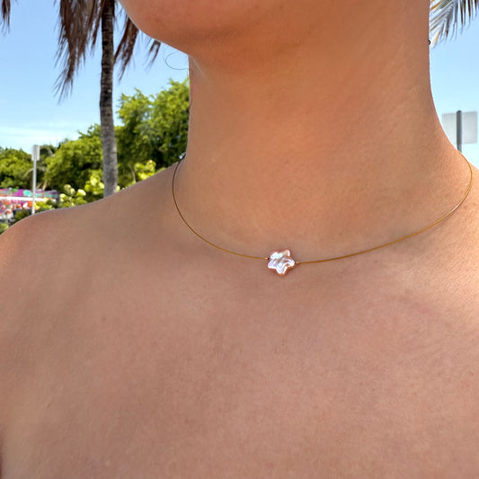 Amanecer Purple Star Necklace