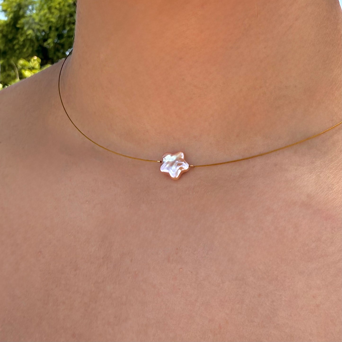 Amanecer Purple Star Necklace