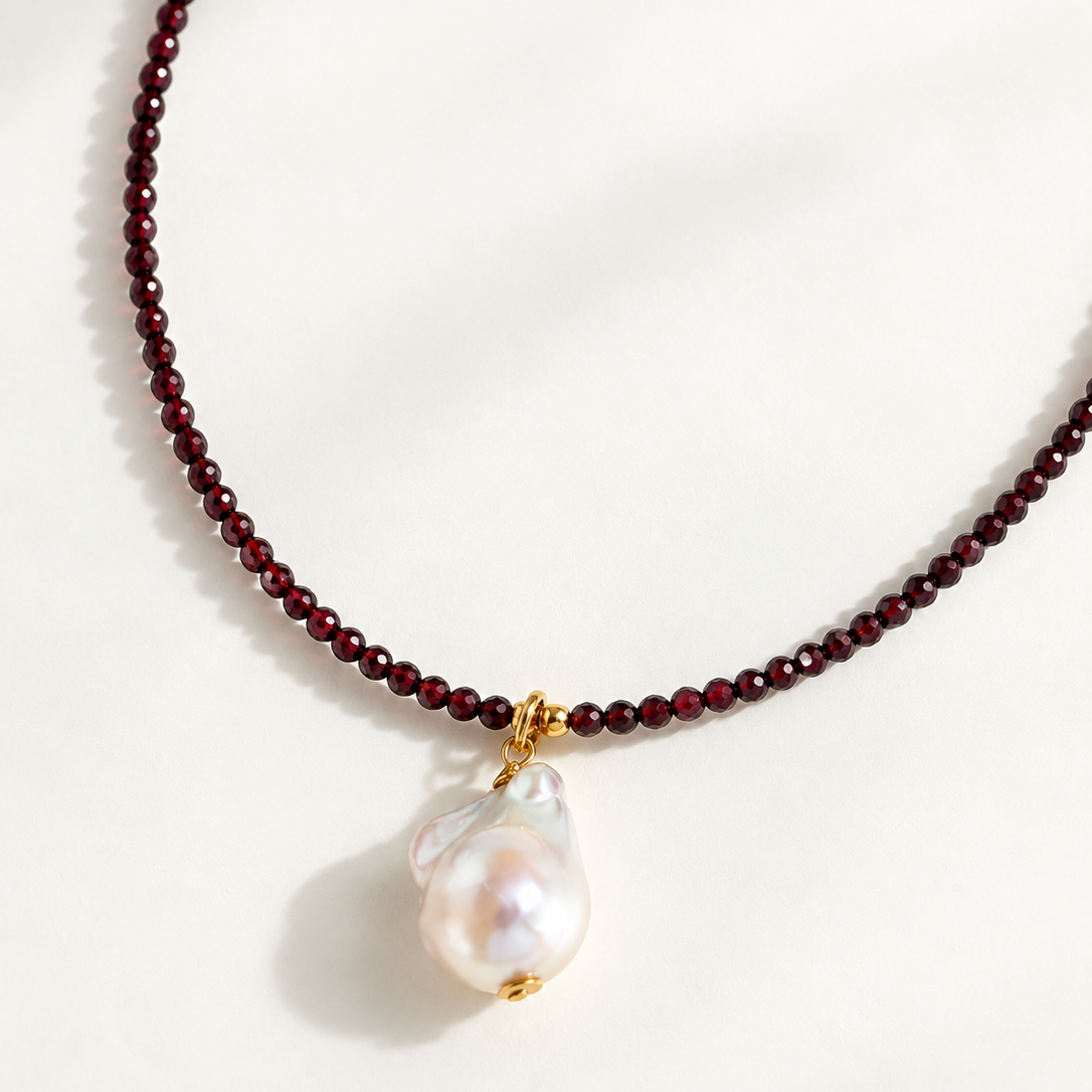 Merlot Necklace